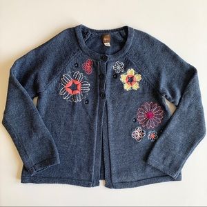 Tea Collection Sweater Cardigan, size large (8-10)